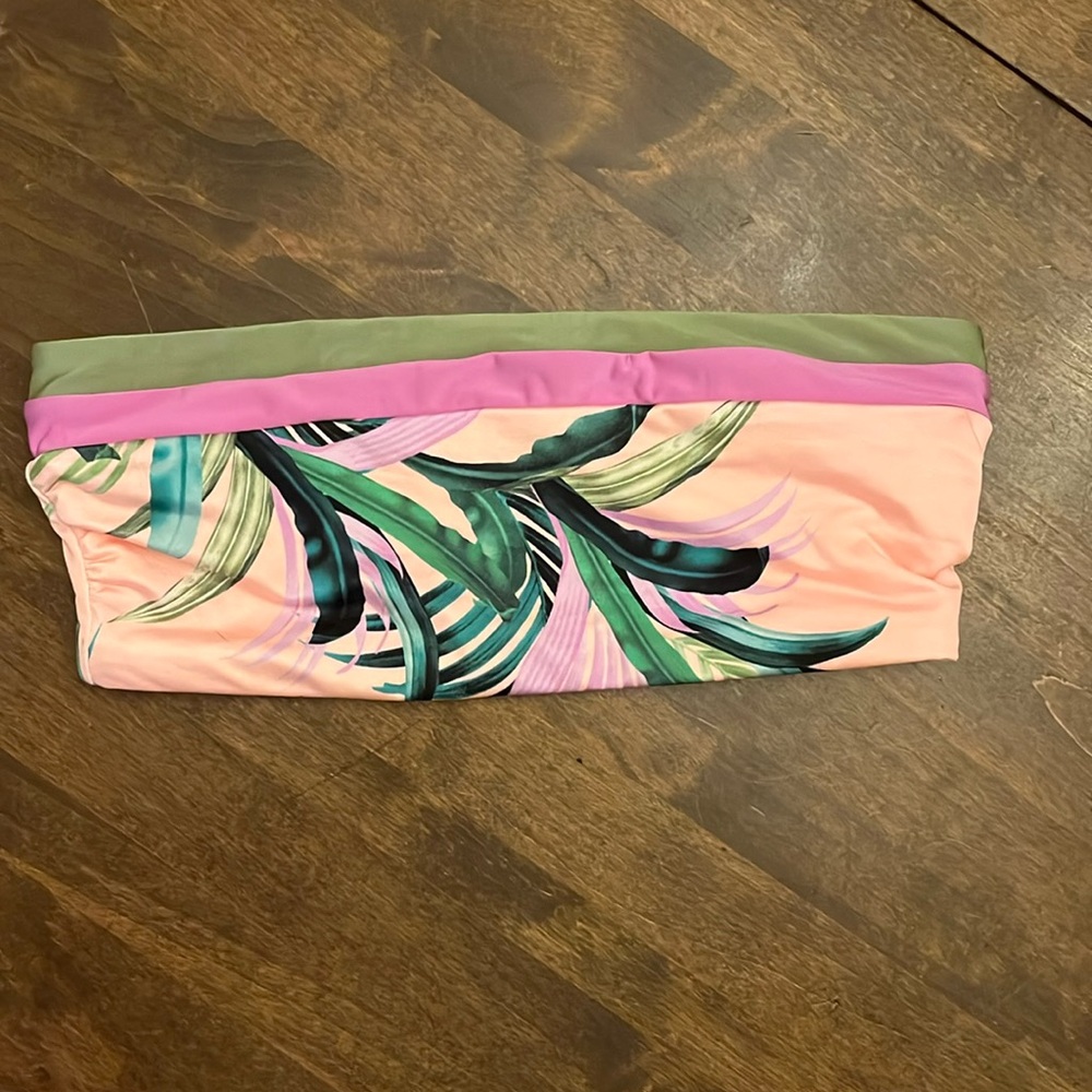 Tropical swim top